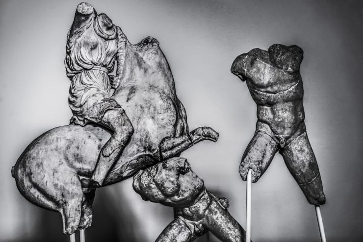 Sofia Borges Tragic Marble / Trágico Mármore, 2017/2020 Printed and mounted in January 2020, signed by the artist. Pigment print on Hahnemühle Ultra Smooth Rag 305g paper 40 x 60 cm 15 3/4 x 23 5/8 in Edition of 10 plus 2 artist's proof