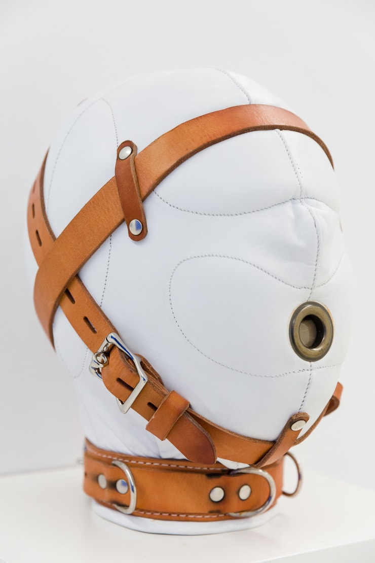 George Henry Longly Industrial Debts, 2018 sensory-deprivation mask (Provenance: Palais de Tokyo) 32 x 30 x 18 cm 12 5/8 x 11 3/4 x 7 1/8 in