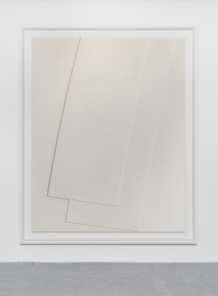 Keith Coventry Pure Junk XIII, 2016 Carved wood, muslin, beeswax, gesso, glass and wood No. 63070 227 x 184 x 7 cm 89 3/8 x 72 1/2 x 2 3/4 in