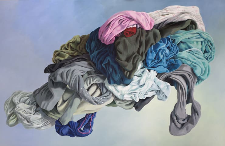 Alina Kunitsyna Der Hausmeister, 2019 Oil on canvas 250 x 400 cm 98 3/8 x 157 1/2 in