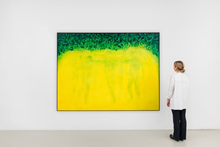 Xie Lei Installation View: Adoration, 2023 Oil on canvas 205 x 270 cm 80 3/4 x 106 1/4 in