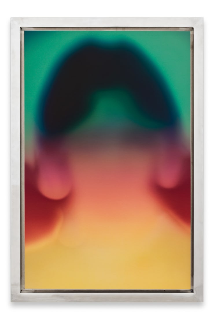 Francisco Tavoni What's Real, 2024 Unique Ditone Print on Baryta Rag Waxed With Aluminum Artist Made Frame 88 x 59.5 cm 34 5/8 x 23 3/8 in