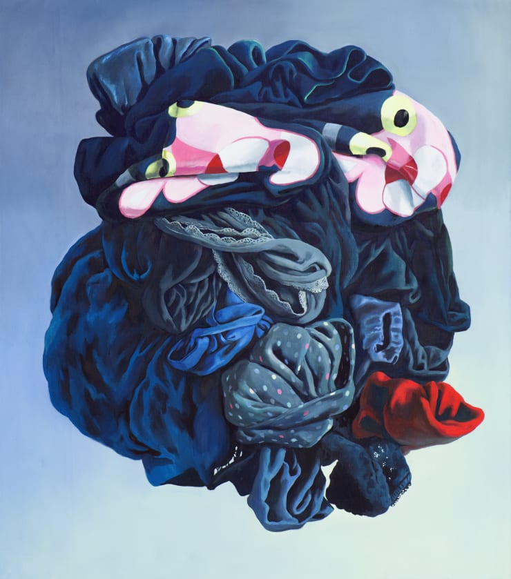 Alina Kunitsyna Die Lust, 2019 Oil on canvas 180 x 160 cm 70 7/8 x 63 in