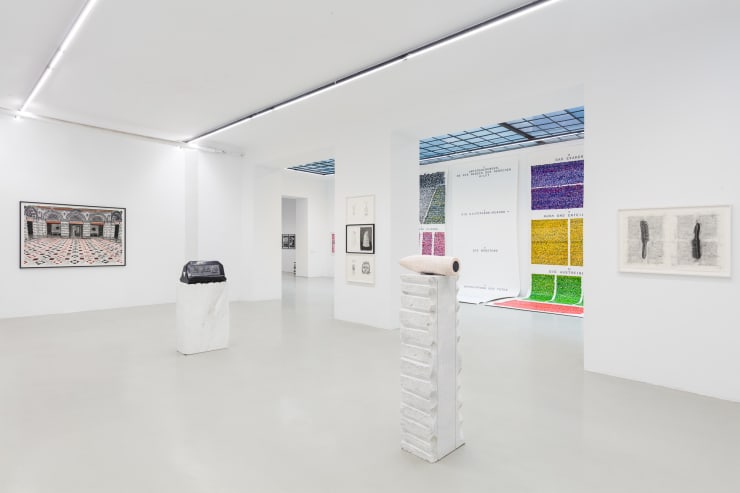 Markus Redl Installation View XV: Flussmitte, 2021