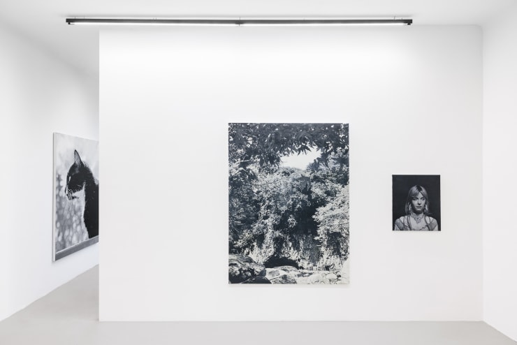 Paco Koenig Installation View: 'NOT TO BE PAINTED', Galerie Kandlhofer, Vienna, 2025