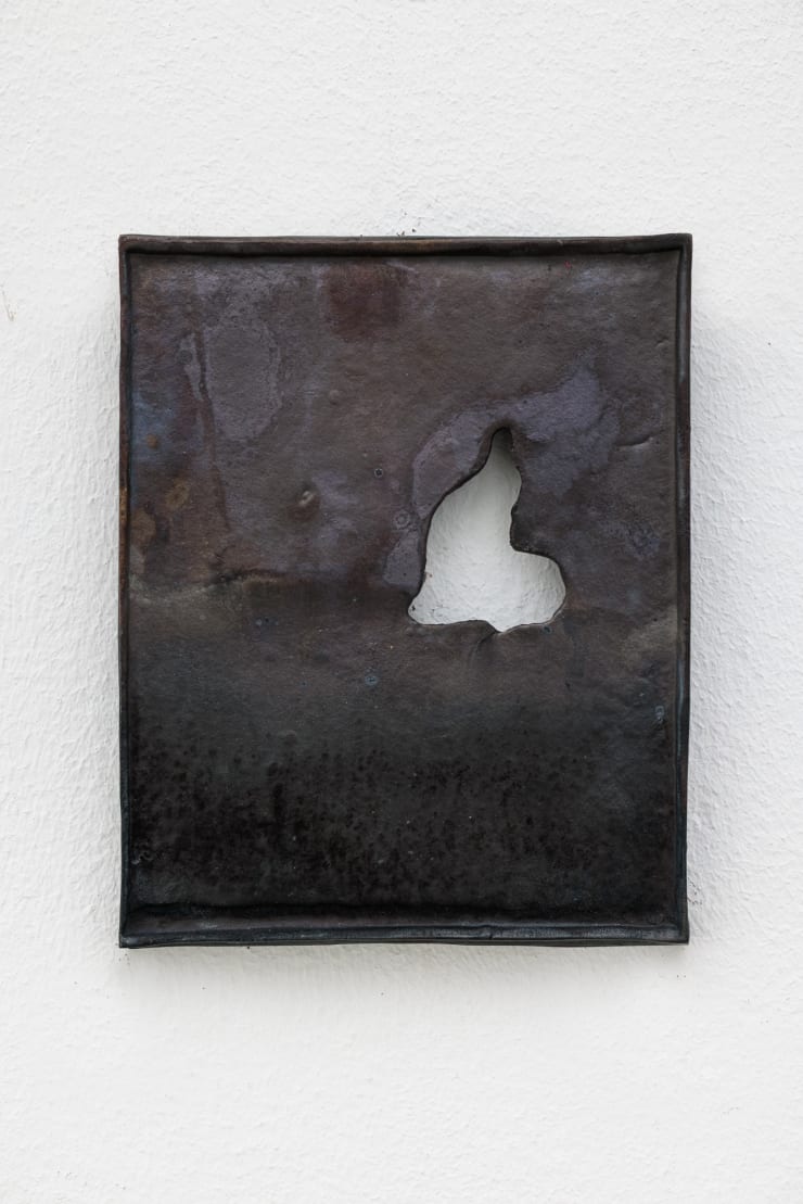 Thomas Supper o. T. (Reduktion) Nr. 20, 2023 - ongoing bronze, patinated 17.5 x 13.6 cm 6 7/8 x 5 3/8 in