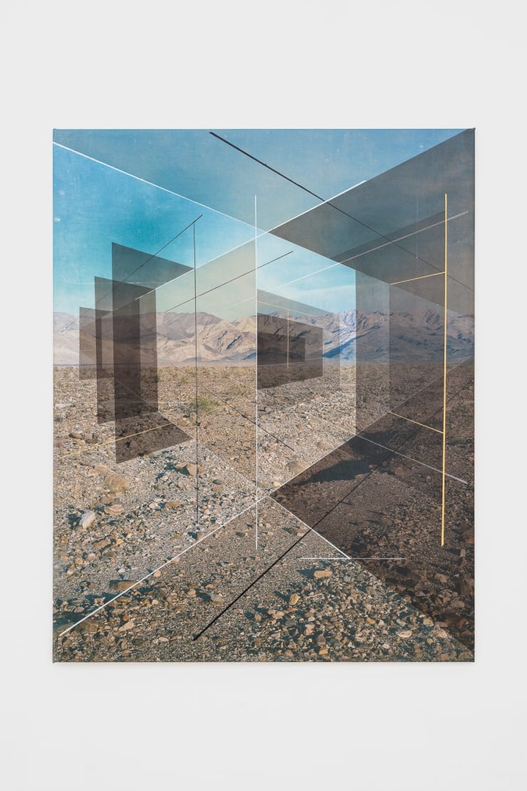 Rodrigo Valenzuela New Land C012, 2025 Acrylic and Toner on Canvas 152 x 120.5 cm 59 7/8 x 47 1/2 in