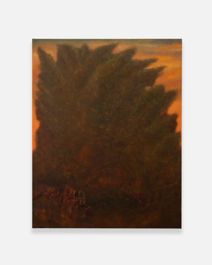 Marc Henry Sceptics Expect More Muted Growth II, 2024 oil on linen 140 x 110 cm. 55 1/8 x 43 1/4 in.