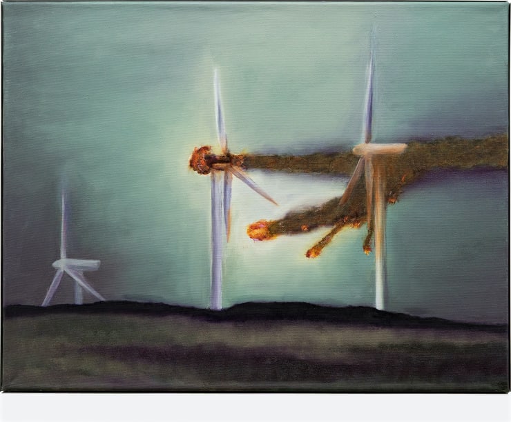 Marc Henry Full Disclosure, 2023 Oil on Canvas 50 x 65 cm 19 3/4 x 25 5/8 in