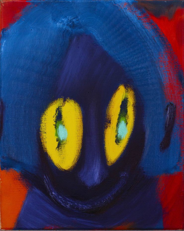 Aneta Kajzer Hypnose, 2021 Oil on canvas 40 x 32 cm 15 3/4 x 12 5/8 in