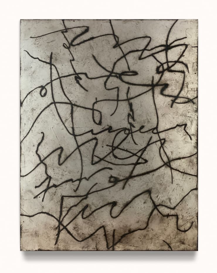 Paco Koenig Untitled , 2025 oil on aluminium 80 x 60 cm 31 1/2 x 23 5/8 in