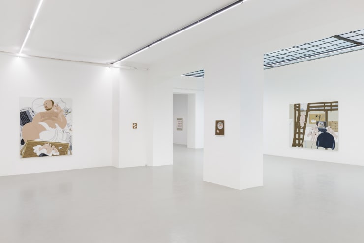 Alexander Basil Installation View, The week stretching out in front of you, 2022