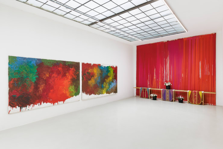 Hermann Nitsch Installation View IV, 2022