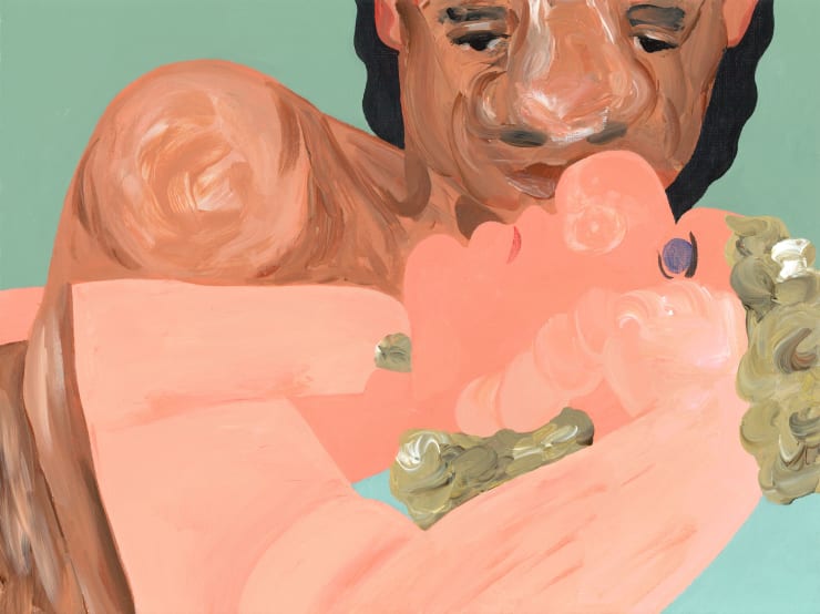 Melissa Steckabuer Untitled, 2025 acrylic on paper 23cm x 30,5cm