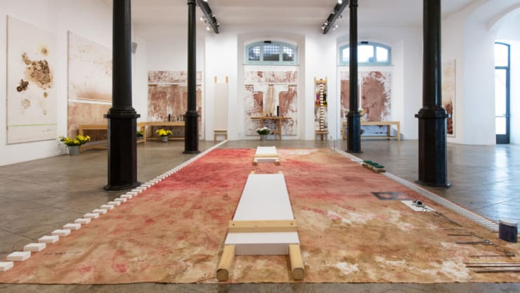 Relitti 152. azione in Museo Archivio Laboratorio per le Arti Contemporanee Hermann Nitsch