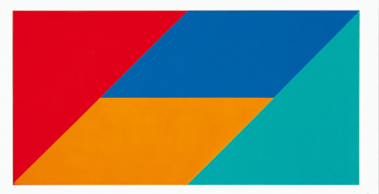 Max Bill, vier gleichgrosse farben, 1970