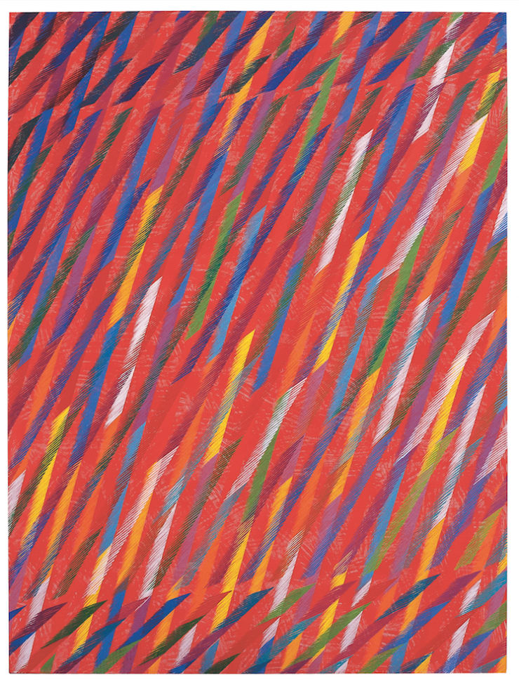 Piero Dorazio, Marathon II, 1988-1989