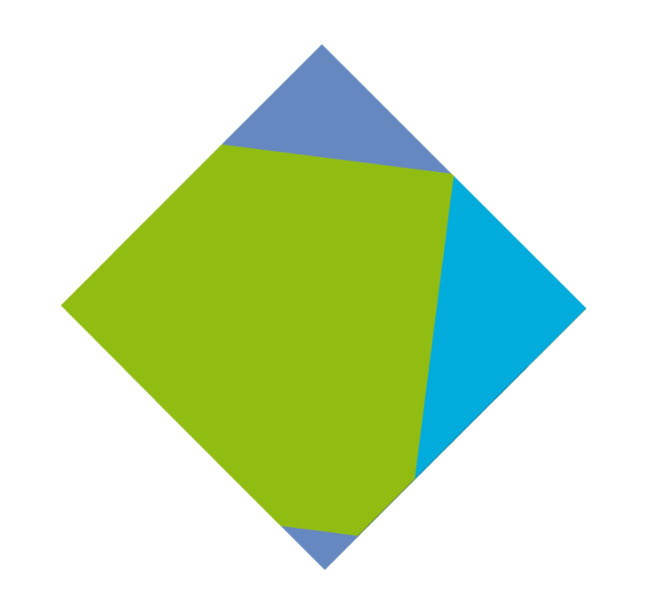 Max Bill, transcoloration von grun zu violet, 1985