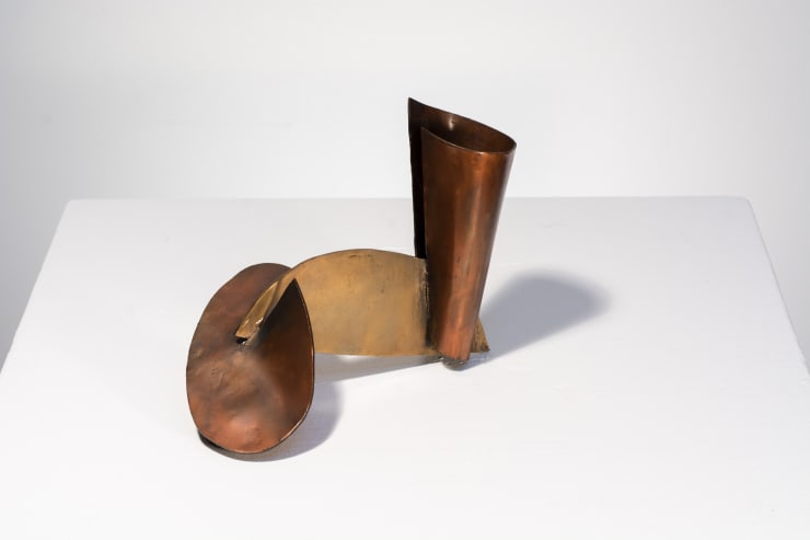 Sullivan I, 1978, ottone e rame | brass and copper, cm 18,5x24,2x14