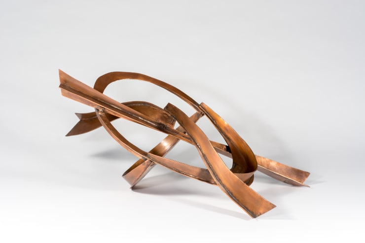 Mt. Holly I, 1969, rame | brass, cm 22,8x55,3x40,7