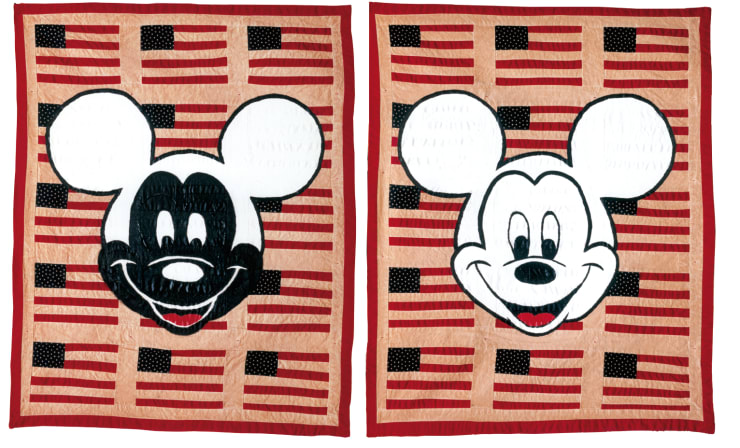 Ronnie Cutrone, Black and White Mickey, 1993