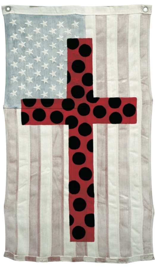 Ronnie Cutrone, Polka dot Cross, 2002