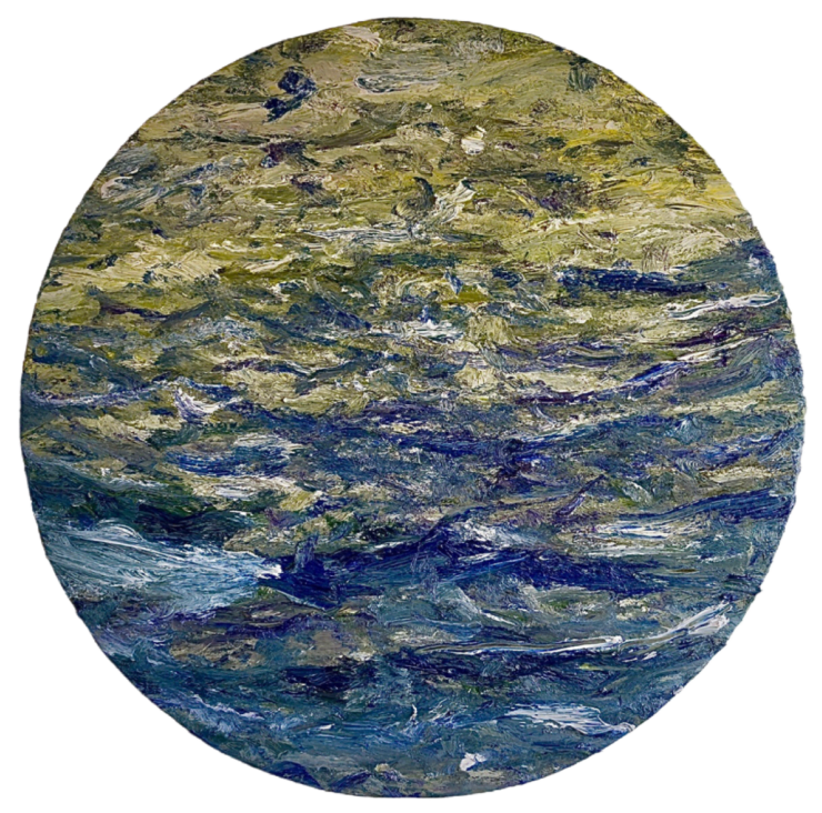 Mac James, Sea Tondo, 2017