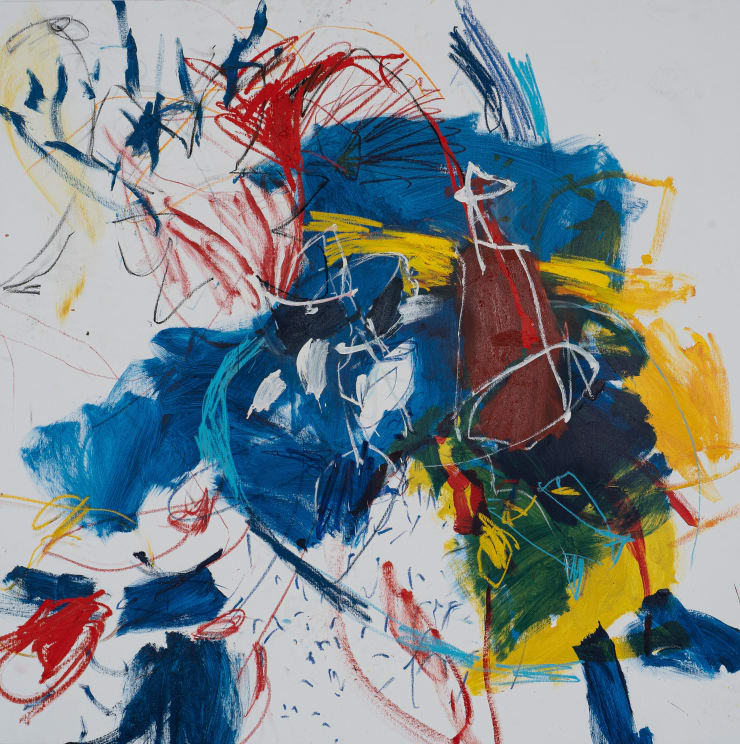 Luis Olaso, Composition for table with a bottle of wine, 2024