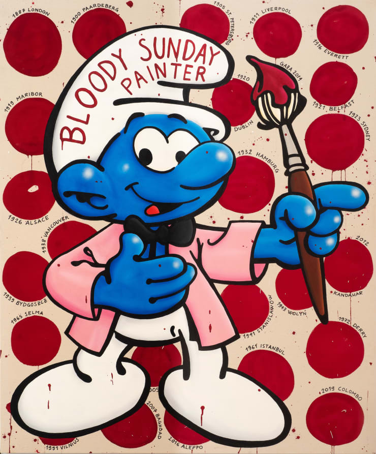 Riiko Sakkinen, Bloody Sunday Painter, 2019