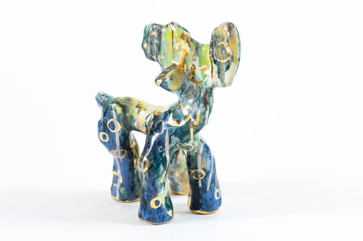 Jasmin Anoschkin, The Ancestor of Bambi in a Soap Bubble Rain, 2025