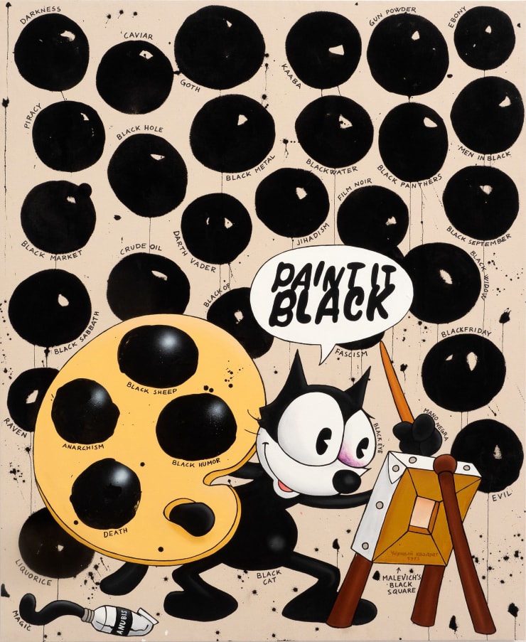 Riiko Sakkinen, Paint It Black, 2020