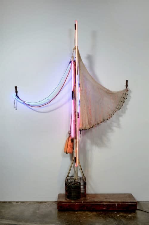 Marcus Kenney, wade thru darkness, 2019