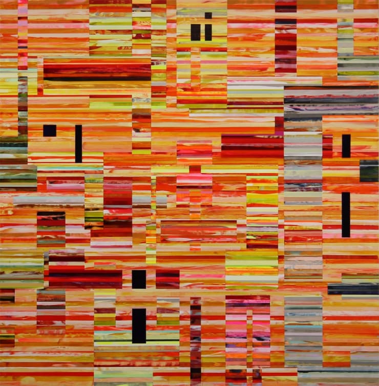 Scott Eakin BCS-205 Vain Desire, 2022 acrylic on panel 60 x 60 inches
