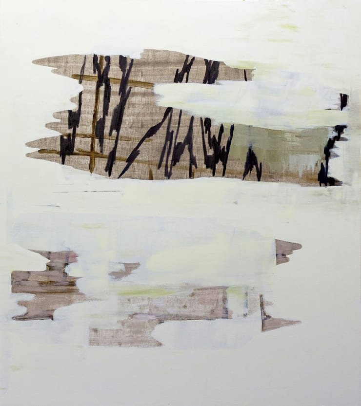 Deborah Dancy What Might Become, 2020 oil on canvas 56 x 50 inches