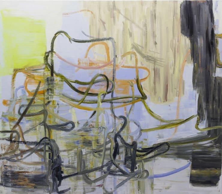 Deborah Dancy Good Vibrations, 2016 oil on canvas 48 x 54 inches