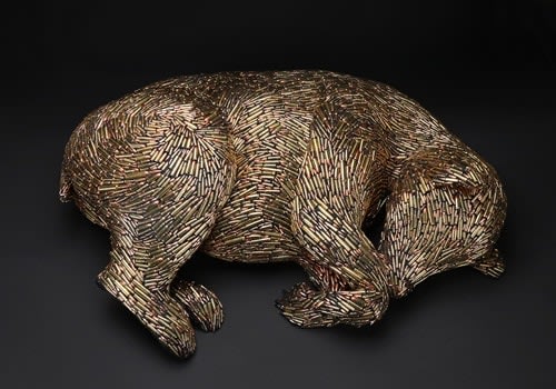 Mary Engel, Hibernating Bear, 2017