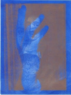 Brigitte Spiegeler Joining Forces, 2024 Risography on paper 40 x 30 cm