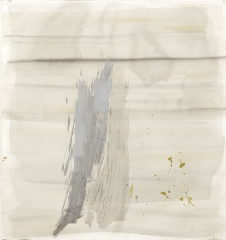 Deborah Dancy How Deep is the Ocean 4, 2024 acrylic, glitter on paper 28 x 26.5 inches