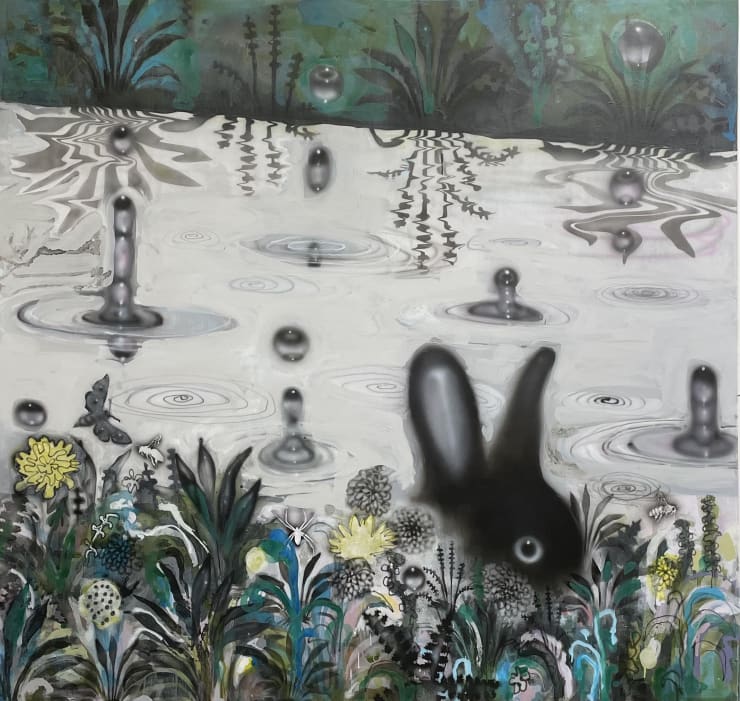 Joseph Peragine Pearl River, 2023 acrylic on canvas 68 x 72 inches