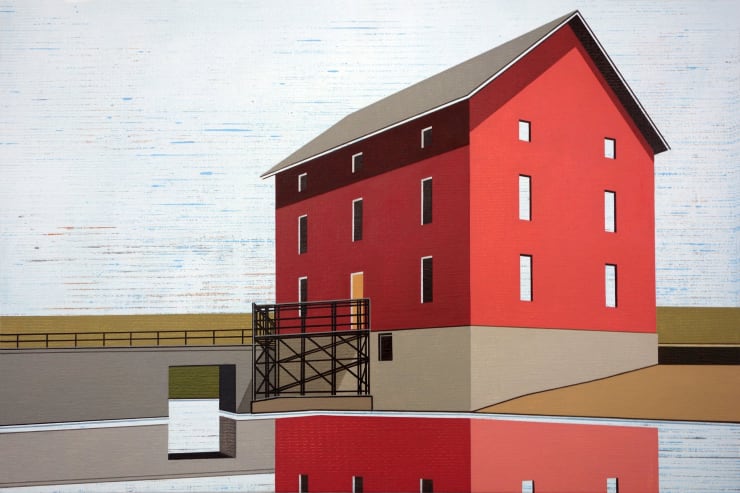 William Steiger Against The Grain, 2024 oil on linen 20 x 30 inches