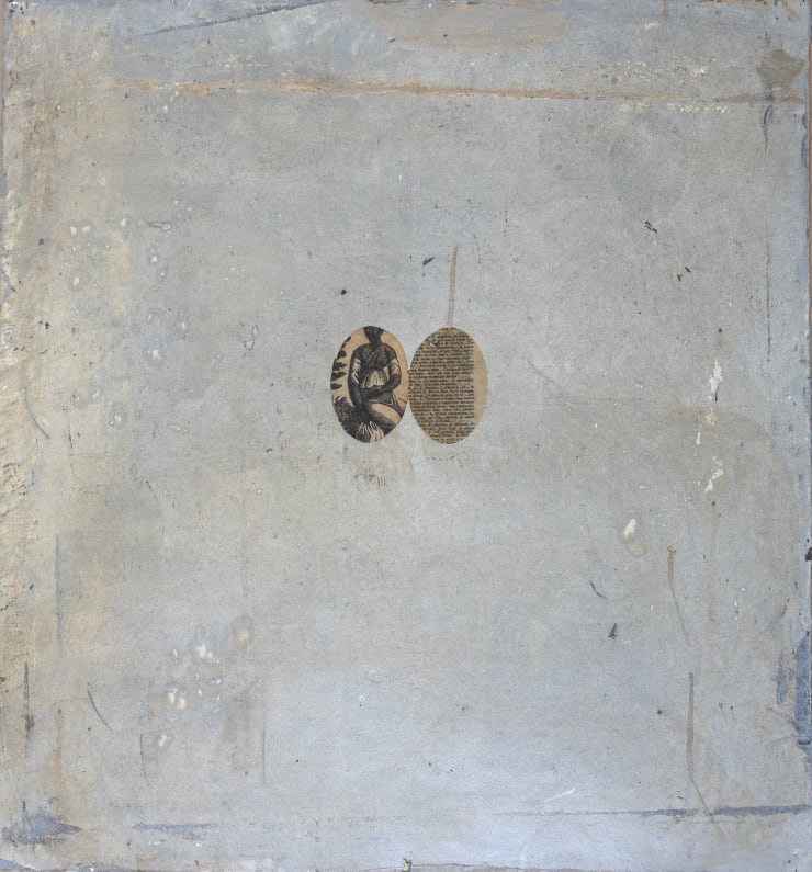 Deborah Dancy CAMEO, Absence, 2002 collage and mixed media on paper 24 x 22.5 inches