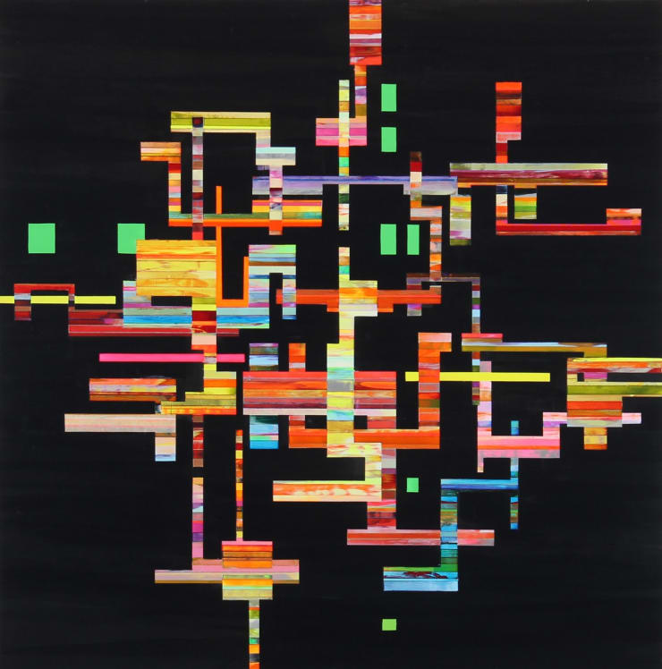 Scott Eakin BCS-194 Reckless Hope, 2021 acrylic on panel 36 x 36 inches