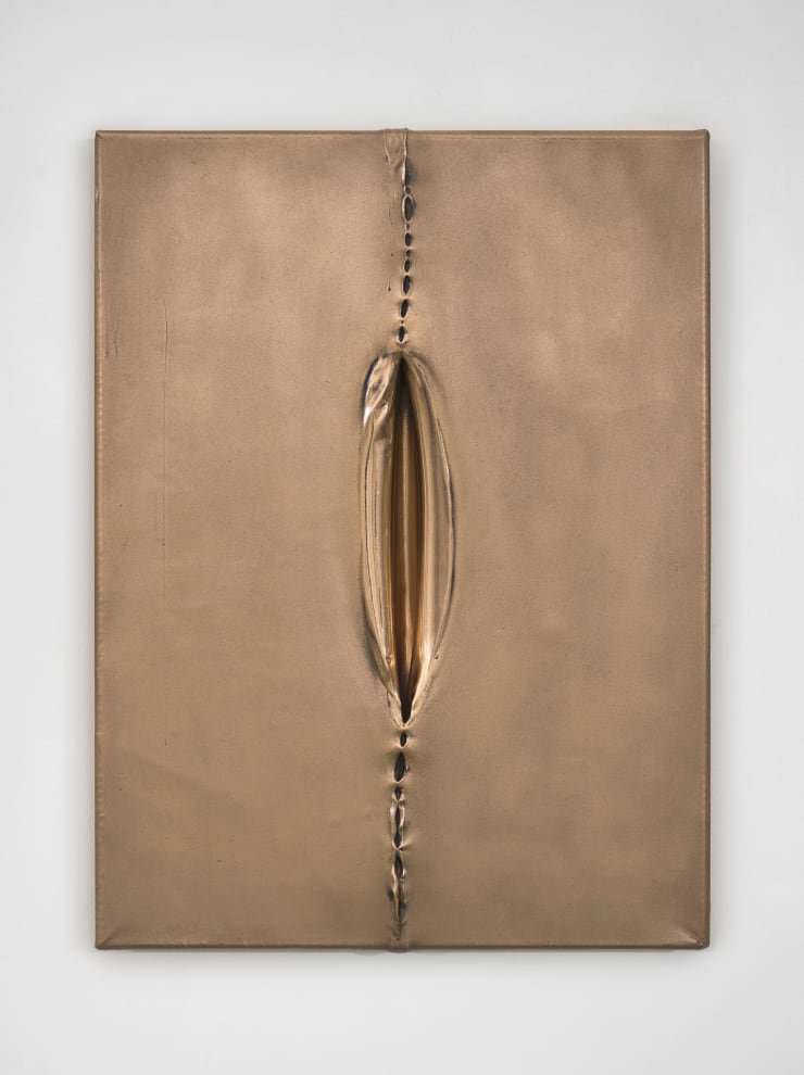 Eli Ping Aphakic II, 2025 Bronze 30.5 x 40.6 x 2.5 cm 12 x 16 x 1 in