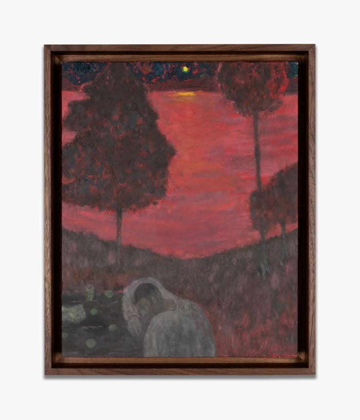 Shota Nakamura Untitled, 2023 Oil on linen 30 x 24 x 2.5 cm 11 3/4 x 9 1/2 x 1 in 33.5 x 27.5 x 4 cm (framed) 13 12/64 x 10 53/64 x 1 37/64 in (framed)