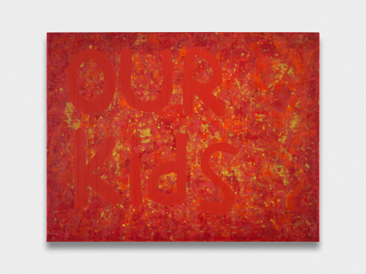 Mitchell Anderson October, 2023 Encaustic on panel 92 x 120 x 9 cm 36 1/4 x 47 1/4 x 3 1/2 in