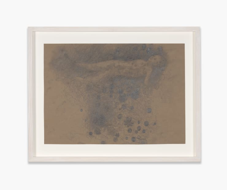 Oliver Bak Untitled, 2024 pencil on paper 30 x 42 cm 11 3/4 x 16 1/2 in 39.5 x 50.5 x 2.5 (framed)