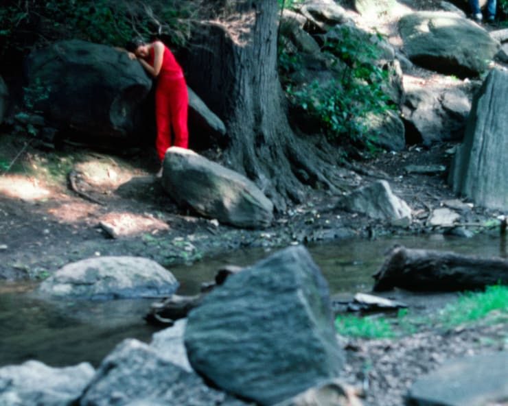 Rivers, First Draft, or The Woman in Red