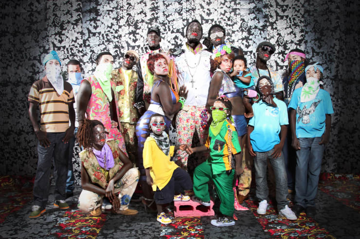 Ebony G. Patterson, Entourage from the Fambily series, 2010