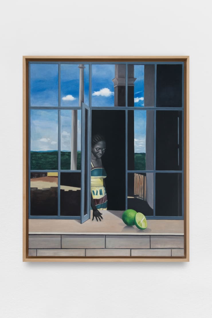 Ian Mwesiga, View from the window, 2025