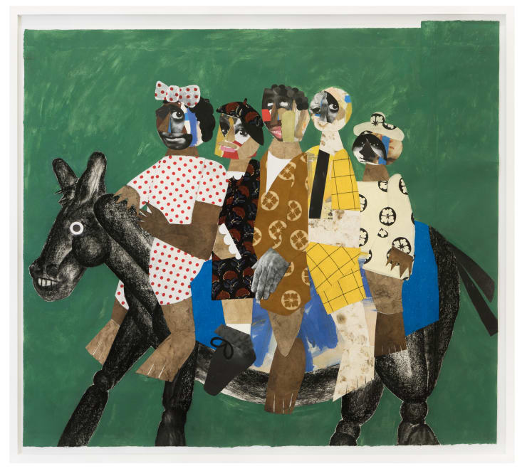 Clotilde Jiménez, Niños + Burro, 2022